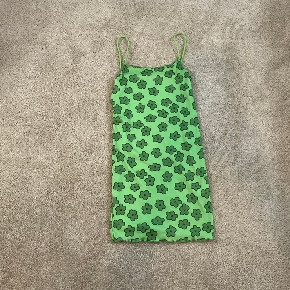Flower print dress!